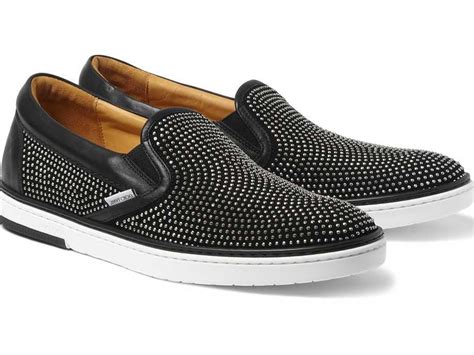 jimmy choo slip on sneakers.